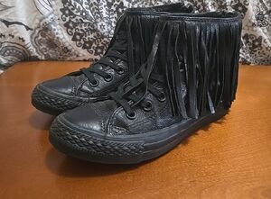 Vintage Converse Fringe Hi-tops